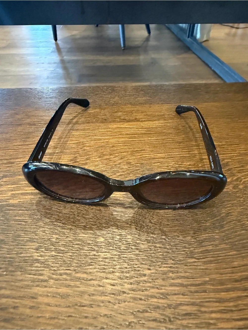 Quay Australia Black Frame Sunglasses